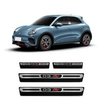 Kit Soleiras Carbono NP - Protetor Premium Ora 03 GT 2024 e 2025 Kit Soleiras Carbono NP - Protetor Premium Ora 03 GT 2024 e 2025