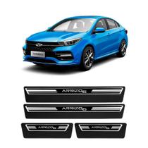 Kit Soleiras Elegance NP - Protetor Premium Arrizo 6 2020 a 2025