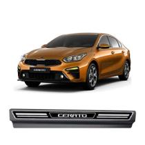 Kit Soleiras Elegance NP - Protetor Premium Cerato 2020 a 2025