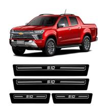 Kit Soleiras Elegance NP - Protetor Premium S10 2012 a 2025 Kit Soleiras Elegance NP - Protetor Premium S10 2012 a 2025