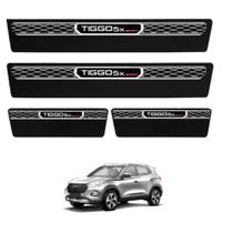 Kit Soleiras Elegance NP - Protetor Premium Tiggo 5X Sport 2019 a 2025 Kit Soleiras Elegance NP - Protetor Premium Tiggo 5X Sport 2019 a 2025