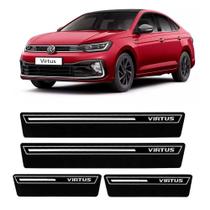 Kit Soleiras Elegance NP - Protetor Premium Virtus 2018 a 2022 Kit Soleiras Elegance NP - Protetor Premium Virtus 2018 a 2022