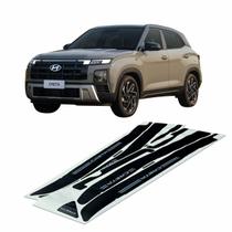 Kit Soleiras Super Protetoras Novo Creta 2025 2026 + Mala