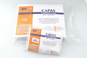 Kit Solteiro 100% Algodão - Capas impermeáveis ao ácaro