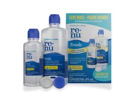 Kit Solução Renu Fresh Para Lentes 355ML e 120ML Bausch&Lomb