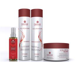 Kit solution repair multi reconstrutor 300ml + óleo de argan 60ml