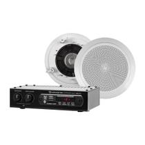 Kit Som Ambiente 200 Comfort Line 8 Ohms Amplificador 20W + Arandelas 60W Hayonik 00073690