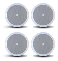 Kit Som Ambiente 4 Caixas Embutir Jbl 50w Rms Arandelas Top