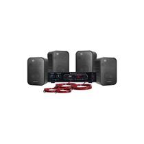 Kit Som Ambiente 400w Musical Ambience 4000 Preto Hayonik Po