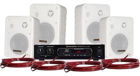 Kit Som Ambiente 400w Musical Ambience 4000 V2 Br Hayonik