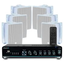 Kit Som Ambiente Area Piscina Jbl Bluetooth Slim 2000 Usb Sd + 06 Caixas Jbl C321 Branca Kit Som Ambiente Area Piscina Jbl Bluetooth Slim 2000 Usb Sd + 06 Caixas Jbl C321 Branca