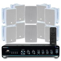 Kit Som Ambiente Area Piscina Jbl Bluetooth Slim 2000 Usb Sd 10 Caixas Jbl C321 Branca Kit Som Ambiente Area Piscina Jbl Bluetooth Slim 2000 Usb Sd 10 Caixas Jbl C321 Branca