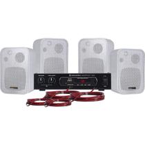 Kit Som Ambiente Hayonik Ambience 4000 OD V2 Entrada Óptica Branco