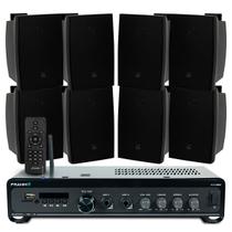 Kit Som Ambiente Jbl Acustico Para Area Gourmet Churrasqueira Varanda Bluetooth + 08 Caixas Jbl Kit Som Ambiente Jbl Acustico Para Area Gourmet Churrasqueira Varanda Bluetooth + 08 Caixas Jbl