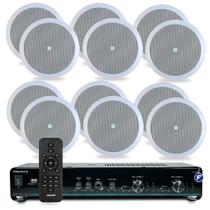 Kit Som Ambiente Jbl Bluetooth Usb Sd Conexão Celular + Arandelas de Embutir no Teto Gesso Kit Som Ambiente Jbl Bluetooth Usb Sd Conexão Celular + Arandelas de Embutir no Teto Gesso