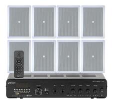 Kit Som Ambiente Teto Gesso Embutir Frahm Bluetooth Usb Controle Remoto + 8 Arandelas Jbl Kit Som Ambiente Teto Gesso Embutir Frahm Bluetooth Usb Controle Remoto + 8 Arandelas Jbl