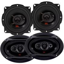 Kit Som Automotivo 4 Alto Falantes 5 e 6x9 Polegadas Jbl Selenium