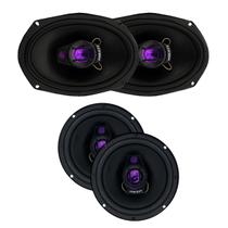 Kit Som Automotivo Carro Hiken Falante 6 Pol 150w + 6x9 200w
