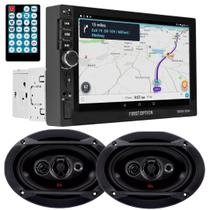 Kit Som Automotivo Mp5 1Din Android 2 Alto Falantes 6X9 Jbl Kit Som Automotivo Mp5 1Din Android 2 Alto Falantes 6X9 Jbl