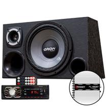 Kit Som Caixa Trio Sub 12 Leson Aparelho Bluetooth Taramps Kit Som Caixa Trio Sub 12 Leson Aparelho Bluetooth Taramps