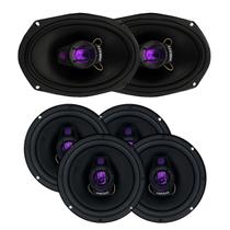 Kit Som Carro Falante 4 Falantes 6 Pol 150w + 2 6x9 200w