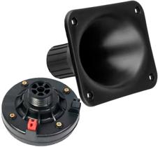 Kit Som Driver 120W RMS 8 Ohms + Corneta Plastica LC05 Rosca Kit Som Driver 120W RMS 8 Ohms + Corneta Plastica LC05 Rosca