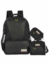 Kit Sonic Game Mochila De Costas + Lancheira + Estojo Box Kit Sonic Game Mochila De Costas + Lancheira + Estojo Box