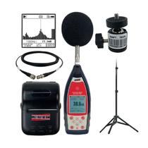 Kit Sonômetro Digital Gps Filtro 1/3 Microfone Dec-7000 Portátil Instrutherm Impressora Tripé Adaptador Cabo Extensor Kit Sonômetro Digital Gps Filtro 1/3 Microfone Dec-7000 Portátil Instrutherm Impressora Tripé Adaptador Cabo Extensor