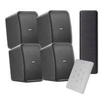 Kit Sonorização Residencial Frahm Quarto 5 HS Outdoor Preta