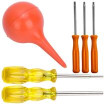 Kit Soprador + Chaves Compatível Gamebit Nintendo Super Nes N64 Ps3 ps4 Xbox 360 Xbox One Kit Soprador + Chaves Compatível Gamebit Nintendo Super Nes N64 Ps3 ps4 Xbox 360 Xbox One