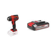 Kit Soprador Termico a Bateria Te-Ha 18 Li com Bateria Power-X-Change 18V 2,5 Ah Li Einhell Preto