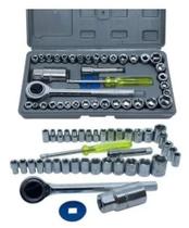 Kit Soquete c/Catraca Sextavado Jogo 40 peças Gorillaz