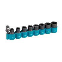 Kit Soquete De Impacto 1/2" 9 Pcs 8-18mm B-54645 Makita