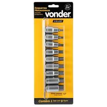 Kit Soquetes Hexagonais 9pçs Enc 1/2 Pol 3/16 A 5/8 Vonder Kit Soquetes Hexagonais 9pçs Enc 1/2 Pol 3/16 A 5/8 Vonder