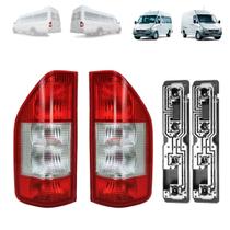 Kit soquetes + lanternas traseiras sprinter 2002 a 2012 (bicolor)