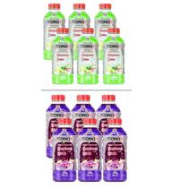 Kit Sorox Limão E Uva 12 Unidades (6 De Cada) 550ml