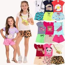 Kit Sortido 14 Peças de Roupas bebê Menina Conjunto Verão Roupas Infantil bebê dias quentes