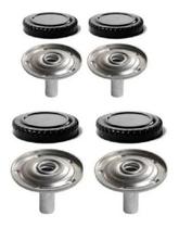 Kit Sorvete + Espalhador Fogão Atlas Mônaco 4 Bocas