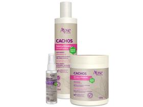 Kit Sos Apse Cachos: Ativador, Gelatina E Reparador