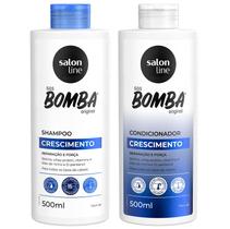 Kit Sos Bomba crescimento Shampoo e Condicionador Salon Line