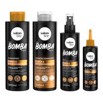Kit SOS Bomba Força e Engrossamento com Shampoo, Condicionador, Spray e Tônico