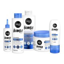 Kit SOS Bomba Original com Defrizante e Tônico Salon Line - S.O.S Bomba