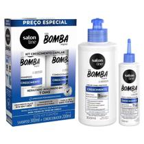Kit SOS Bomba Original Shampoo, Condicionador, Creme de Pentear 300ml e Tônico 100ml Salon Line Kit SOS Bomba Original Shampoo, Condicionador, Creme de Pentear 300ml e Tônico 100ml Salon Line