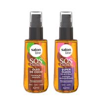 Kit SOS Cachos com Super Óleos e Óleo de Coco 42ml Cada
