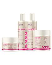 Kit Sos Cachos Shampoo, Condicionador, Máscara E Ativador Apice Kit Sos Cachos Shampoo, Condicionador, Máscara E Ativador Apice
