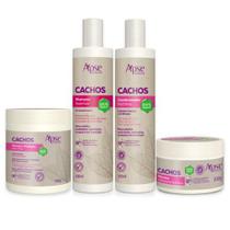 Kit Sos Cachos Shampoo Condicionador Máscara E Ativador Apse ( amazon virtual)