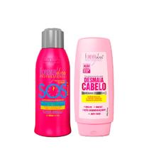 Kit SOS e Condicionador Desmaia Cabelo Forever Liss Kit SOS e Condicionador Desmaia Cabelo Forever Liss