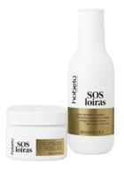 Kit Sos Loiras Hobety Shampoo 300ml+Máscara 300g Kit Sos Loiras Hobety Shampoo 300ml+Máscara 300g