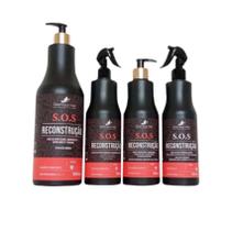 Kit SOS Reconstrução Capilar Glamour Hair Kit SOS Reconstrução Capilar Glamour Hair