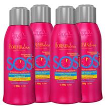 Kit SOS Reconstrutor Forever Liss 4 Unidades de 300ml cada